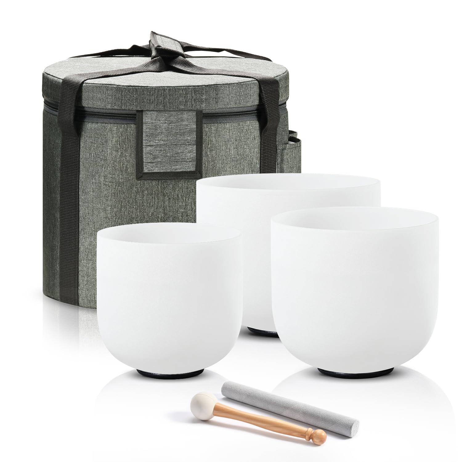 Amazon.com: CVNC 432HZ Sound Healing Set of 3 Crystal Singing